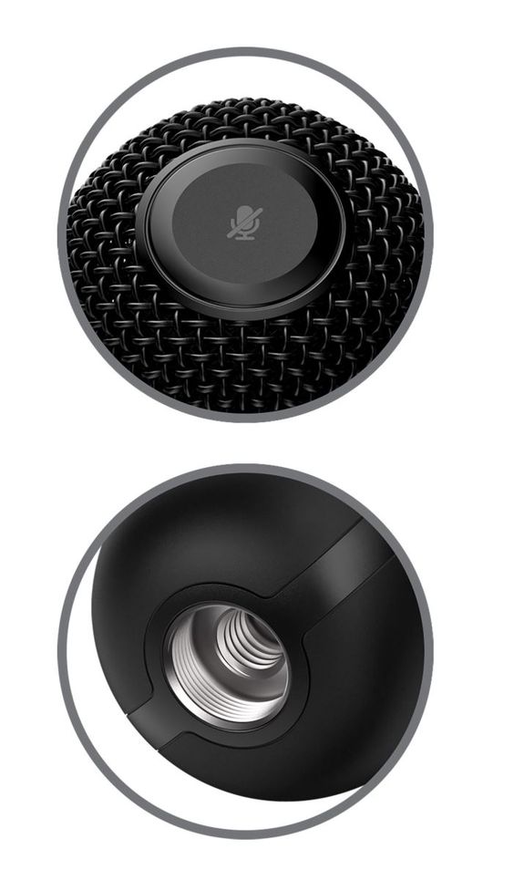 Thiết bị thu âm - Livestream HyperX Solocast 4P5P8AA Đen